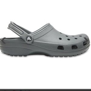 Slate grey crocs